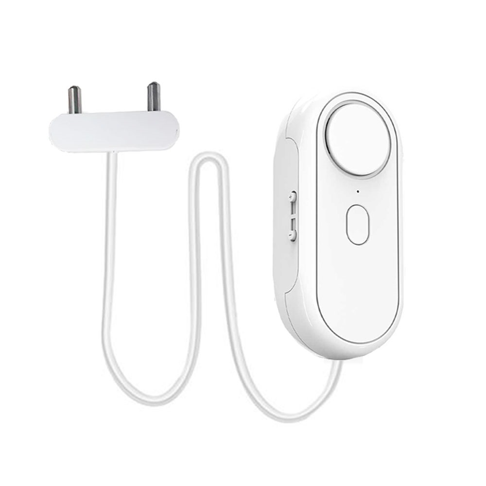 No. 7 Battery Powered Remote Control Water Overflow Sensor 120Db Water Full Level Detection Anti-Overflow Water Leak Alarm
