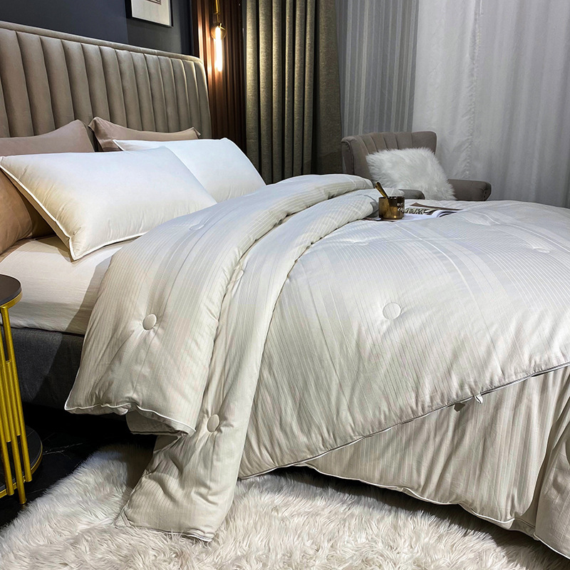 New Style Cotton Small Jacquard Two-in-One Soybean Mother Quilt Twin Quilt Core Thickened Winter Quilt