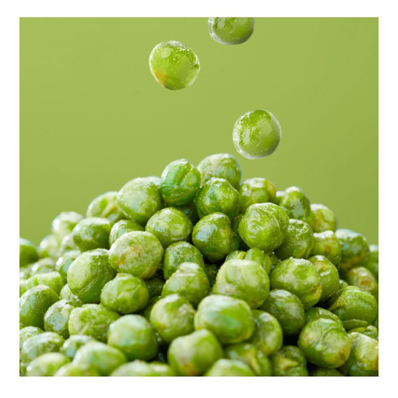 Green bean peas casual Internet celebrity snacks and refreshments independent small package spicy garlic beef flavor refreshments fried goods