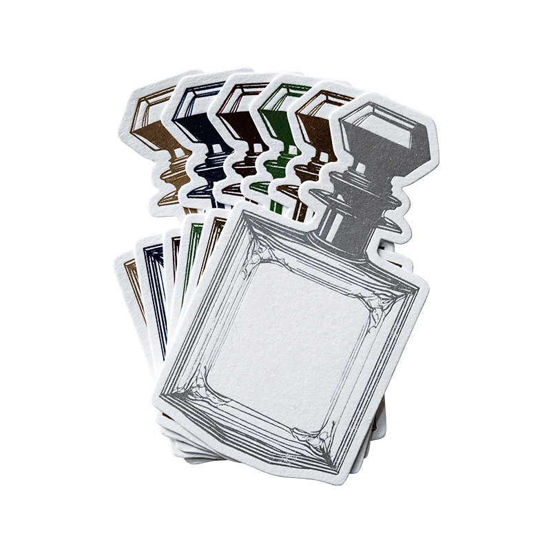 Processing and Customizing Perfume Fragrance Test Paper, Perfume Bottle Shape Test Paper, Scent Paper, Scent Identification Paper, Essential Oil Test Paper