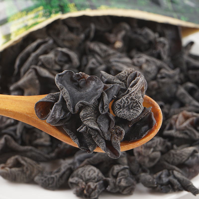 SOURCE New goods 500g northeast black fungus dry goods dry fungus meat thick root-free small Bowl ear bulk autumn fungus wholesale