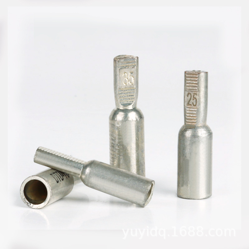 Electric Meter Empty Open Copper Pin DTD-25 Square Long Tinned Copper Pin Electric Meter Terminal Needle Type Copper Nose