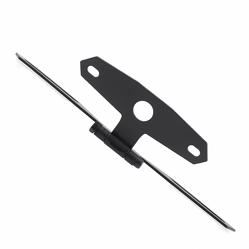 Suitable for Motorcycle Modification Universal Foldable Tail Light Bracket Butterfly License Plate Light License Plate Light Fixing Bracket