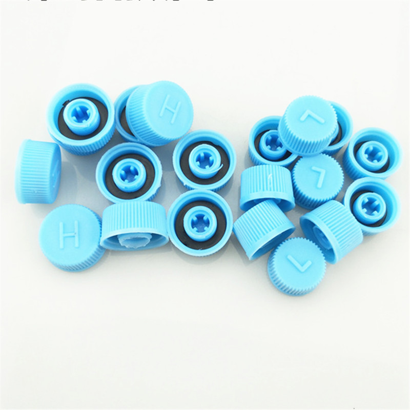 Automobile air conditioner 134a valve core cover hat high and low pressure cap fluoride mouth dustproof and leak-proof protective cover