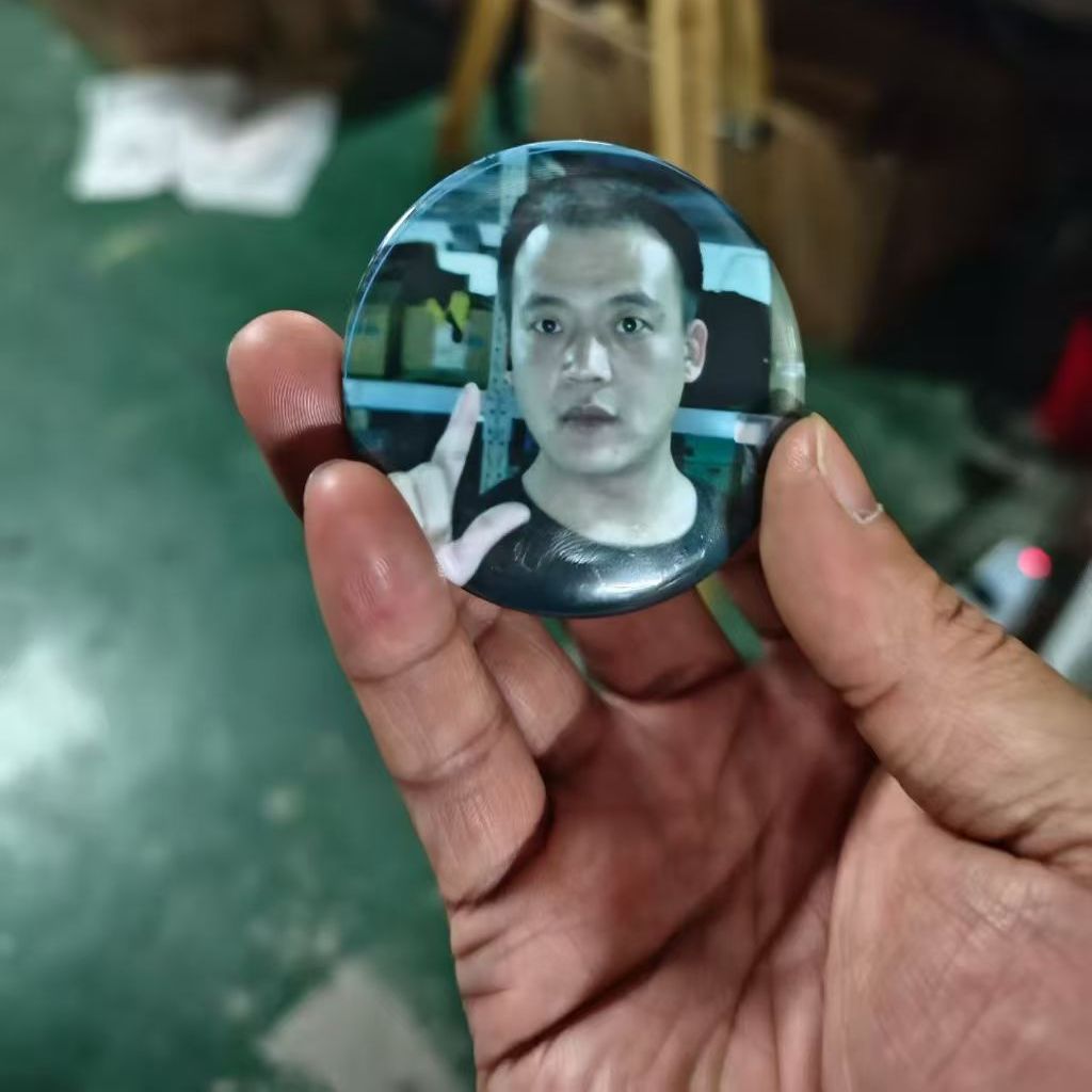 Ai Badge Printer Ai Commemorative Medal Photo Machine Newspaper Machine Raster Painting Commemorative Coin Badge Refrigerator Magnet Rental