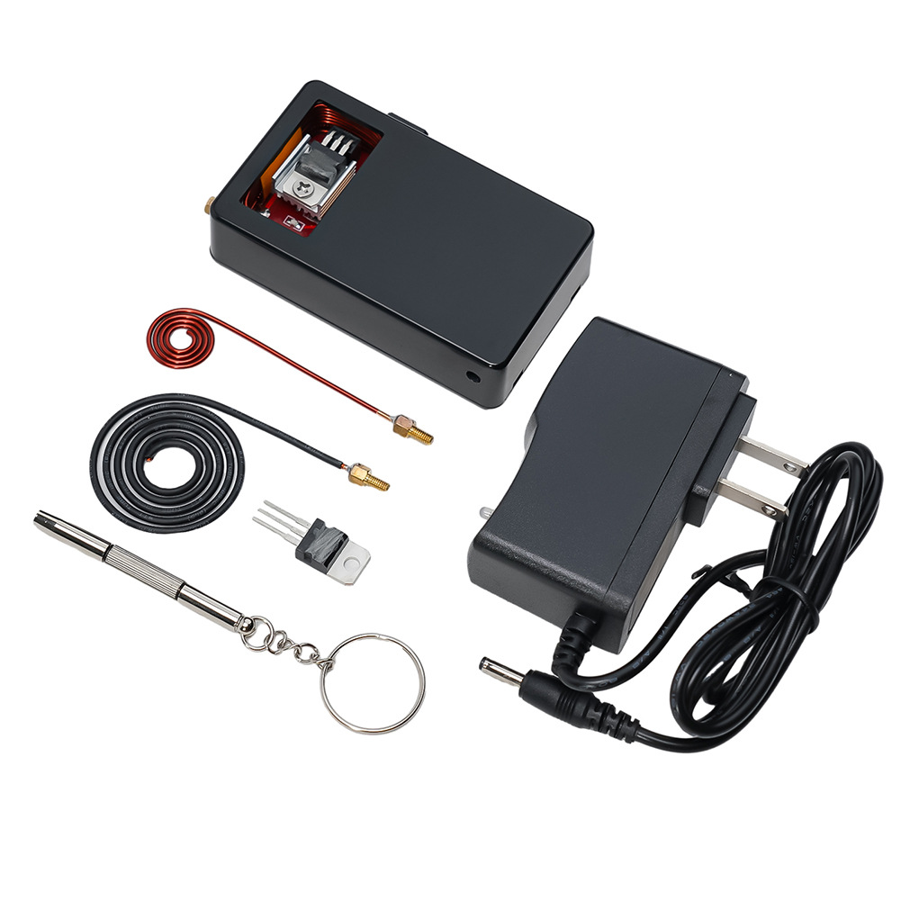 Strong Magnetic Generator Tesla Coil Em Small Black Box High Power Electromagnetic Pulse Meter Fingerprint Access Control Detector