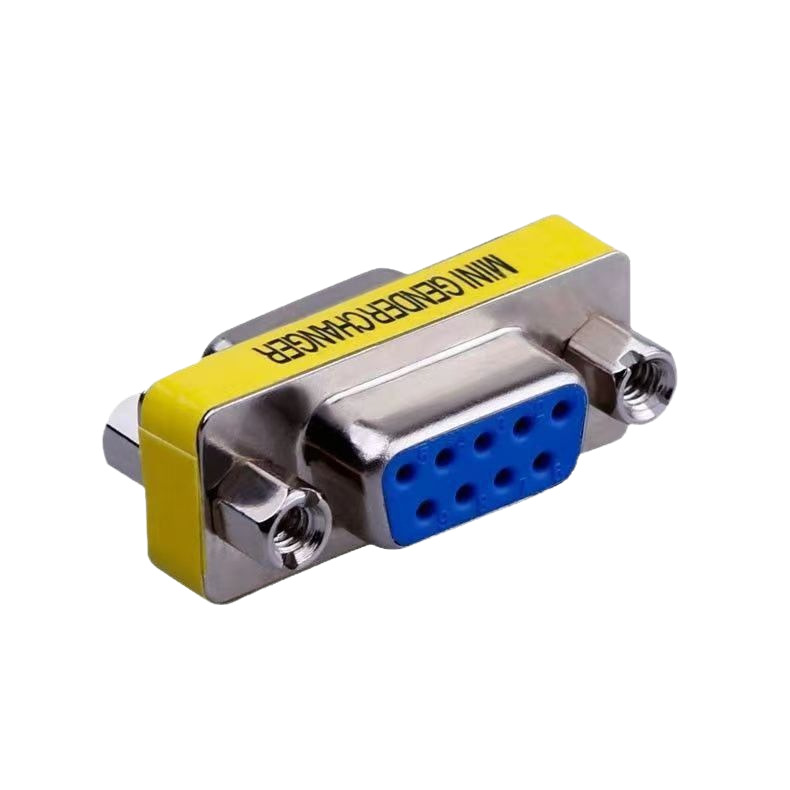 9-pin Serial Port Head RS232 Interface DB9 Adapter Serial Port Male to Female Female to Female Male to Male 9-hole Adapter