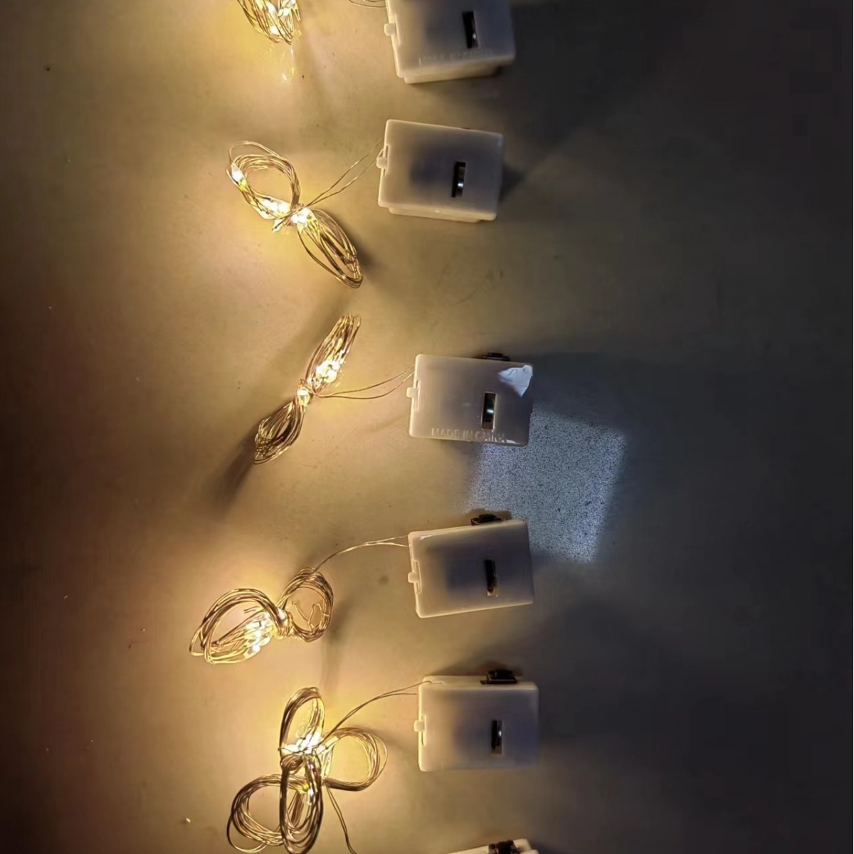 Light string small led colored light string copper wire light button light with battery box led light string festive bouquet decorative atmosphere light