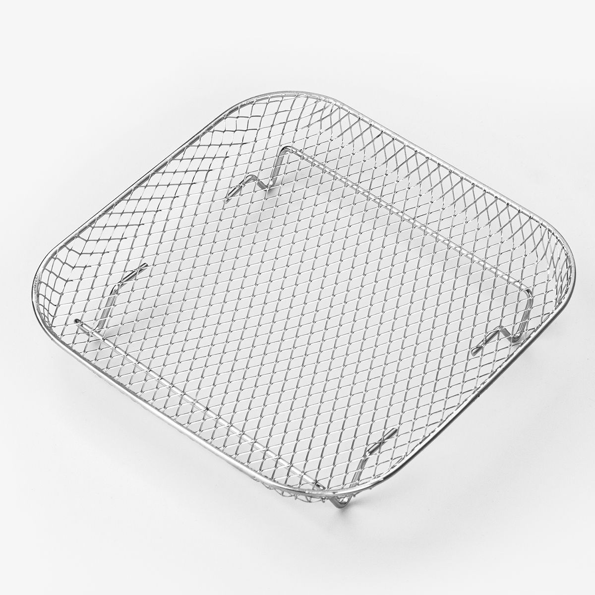 Cross-Border Food-Grade Multifunctional Air Fryer 304 Stainless Steel Special Grill Steaming Rack Dehydration Rack Filter Rack