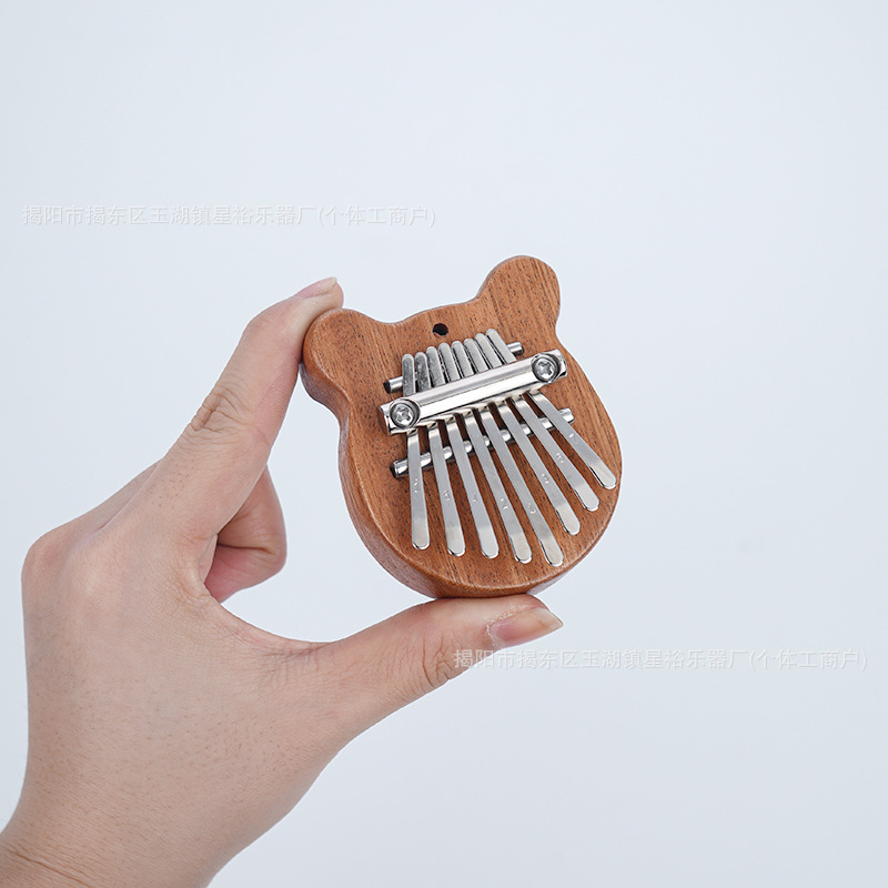 8-Tone Thumb Piano Mini Kalimba Thumb Piano Marimba Kalimba Pendant Gift Portable Finger Piano