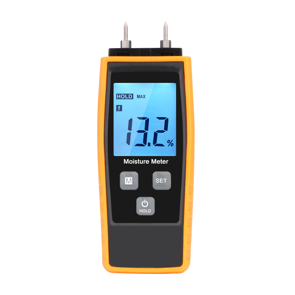 Portable needle wood moisture meter water meter cement mortar moisture meter wood moisture meter English in stock