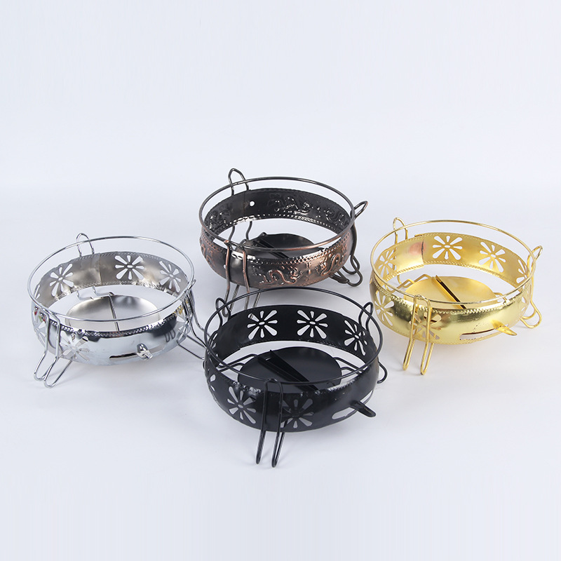 Alcohol Furnace Outdoor Portable Stainless Steel Small Fire Boiler Base Stove Household Hotel Solid Liquid Dry Pot Dormitory