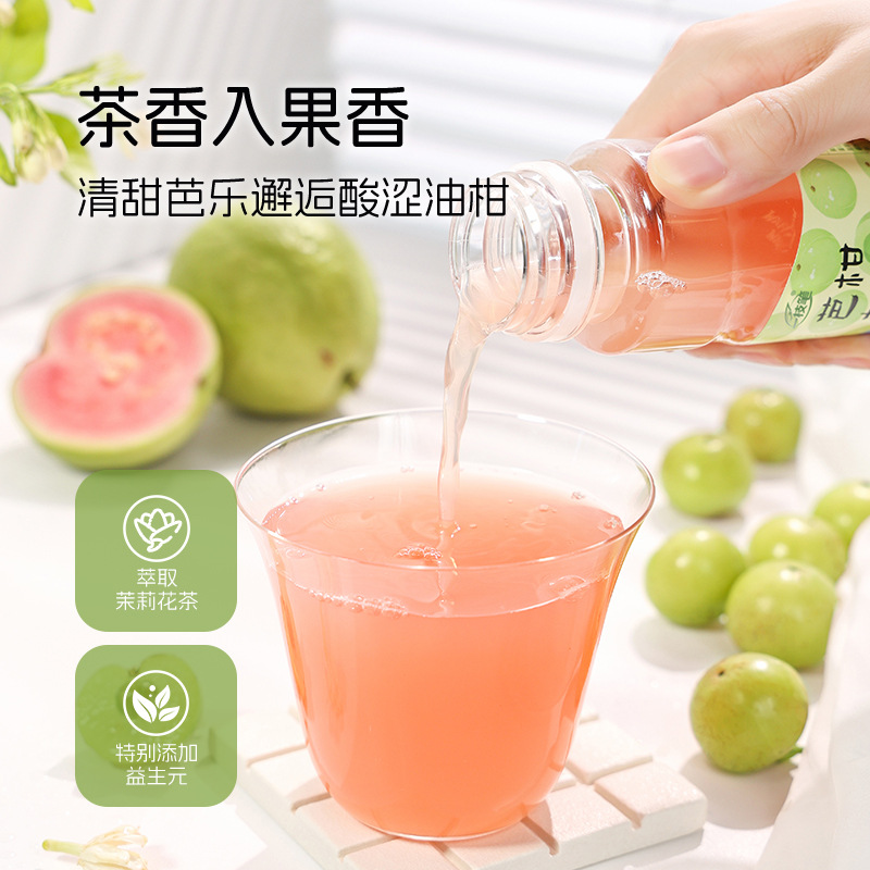 A Pen of Guava and Pomelo Juice Refreshing Tea-Flavored Beverage 245ml