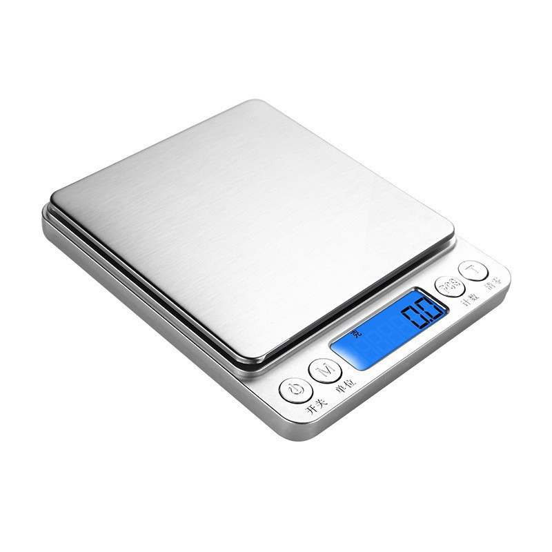 Wholesale i2000 Kitchen Scale 0.01g Mini Jewelry Scale Baking Scale Portable Gram Scale Stainless Steel Digital Scales