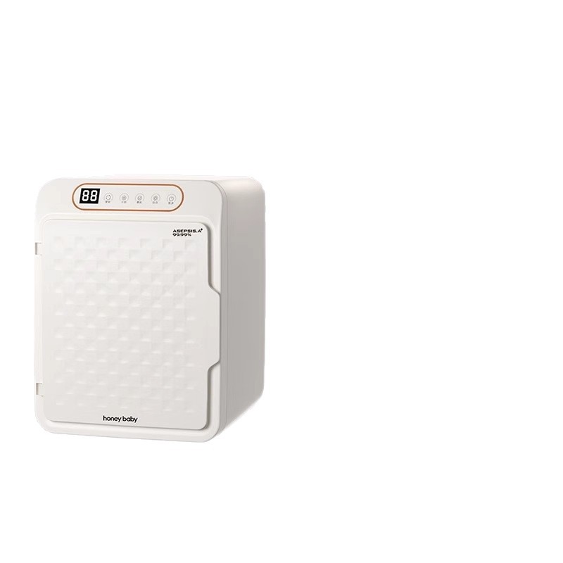 Honeybaby Sterilizer Cabinet Baby Bottle Sterilizer Sterilization and Drying Two-In-One Machine Dual-Core Uv