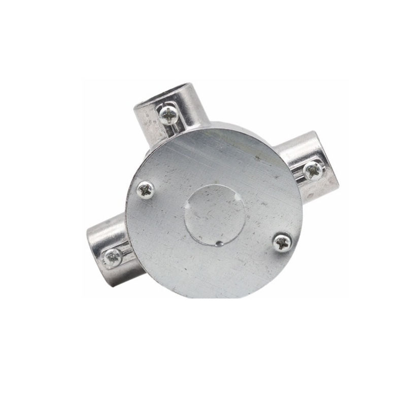 KBG JDG pipe junction box aluminum alloy top wire box 20 25 quick connection straight tee threading box