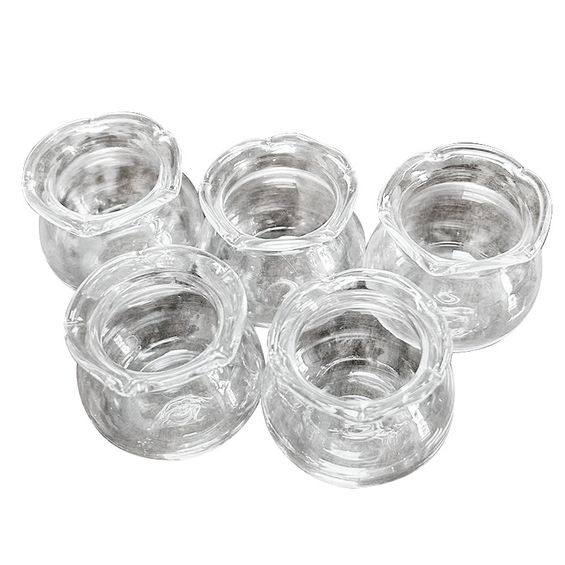 Transparent Glass Fish Tank Creative Lace Small Goldfish Tank Ecological Green Rose Desktop Fish Tank Household Lace Small Fish Tank