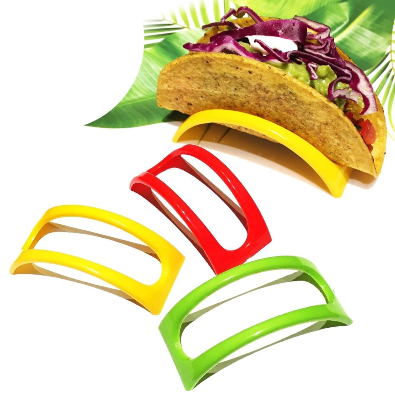 Cross-Border Taco Holder Western Food Tower Pizza Holder Spring Roll Holder Mexican Stainless Steel Pancake