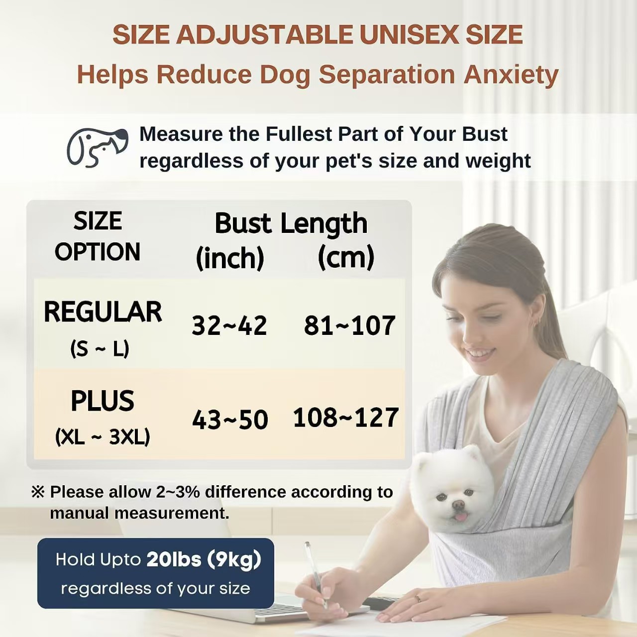 Pet Carrier for Small Dogs, Cats and Other Pets When Going Out, Breathable and Comfortable Travel Bag, Portable Cat and Dog Front Carrier