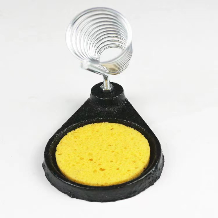 Factory wholesale No. 1 all-metal cast iron soldering iron rack cast iron soldering iron base round electric soldering iron rack wholesale