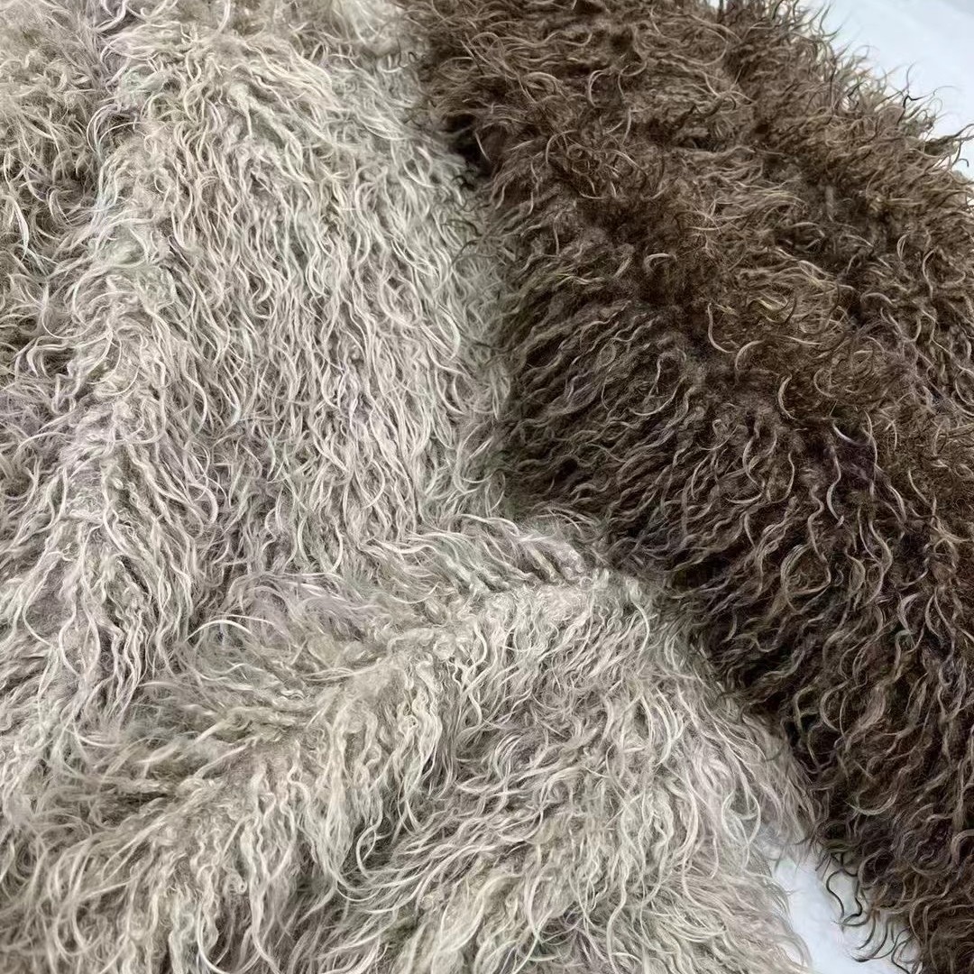 Factory in stock 1000g tassel beach wool curly fabric clothing shoes and hats toys home textile pets