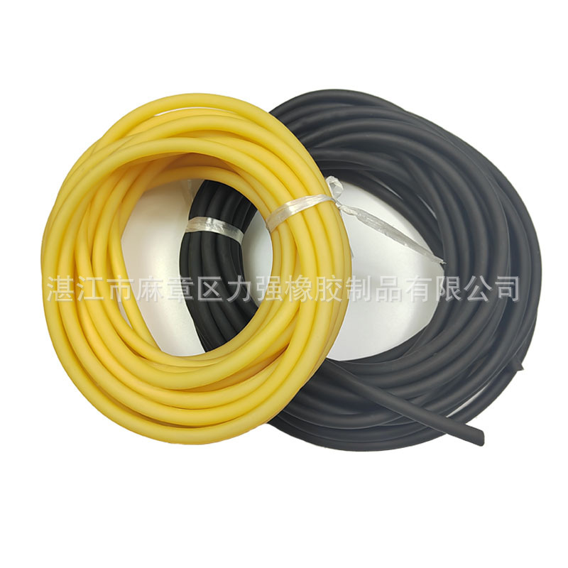 Factory Direct natural high elastic latex tube tension rope elastic tube rubber band tube