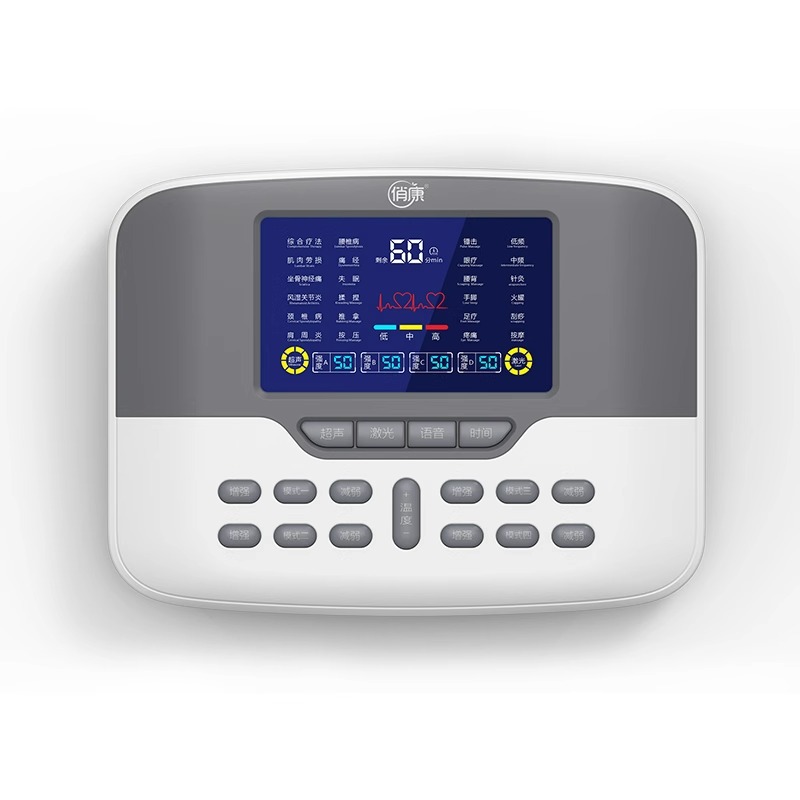 Intermediate frequency pulse therapy instrument home dredging meridian multi-function massager cervical lumbar pulse therapy instrument acupuncture