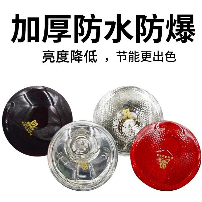 Insulation Lamp for Pigs, Duck House, Chicken Farm, Chick Brooding, Heating, Piglet Heating, Bulb, Special for Breeding