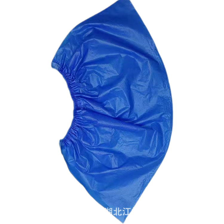 Disposable shoe cover CPE thickened anti-plastic waterproof wear-resistant non-slip household dust-free workshop dust-proof foot cover wholesale