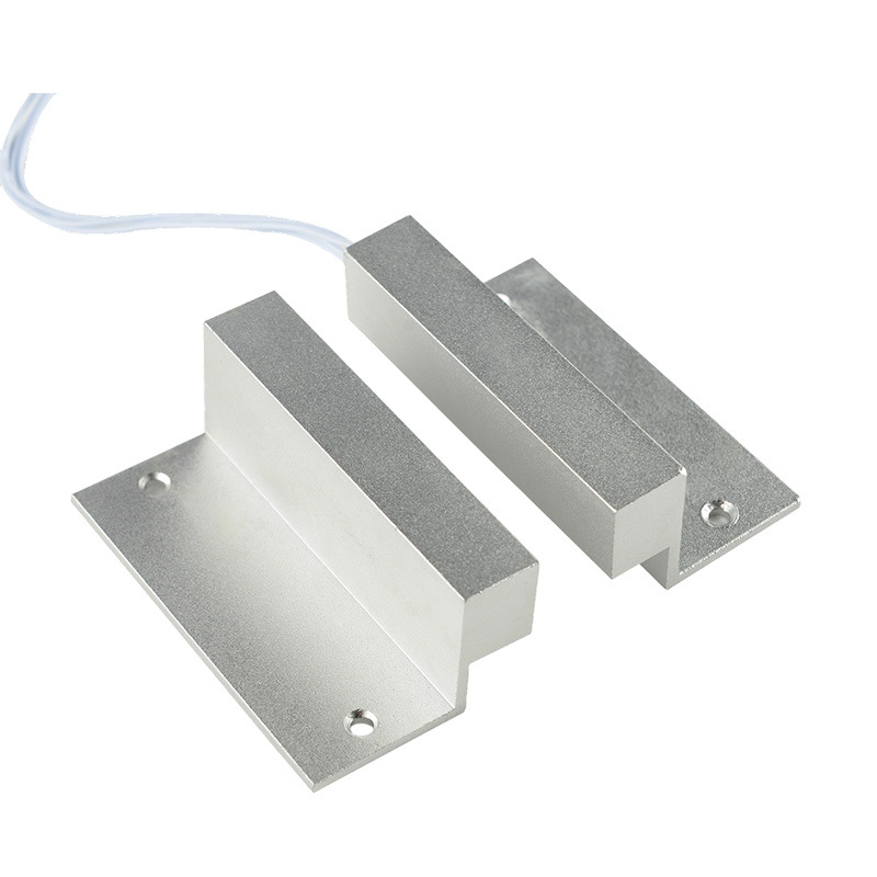 Manufacturer Supplies Wired Door Magnetic Smoke Detector Door Magnetic Switch Metal Door Magnetic Alarm Sensor Switch