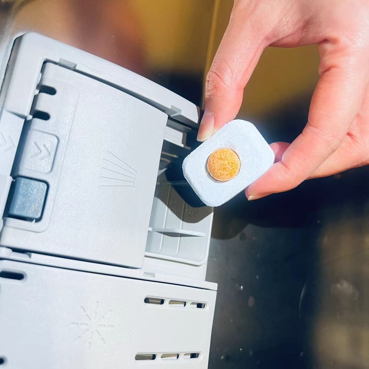 Cross-Border Kitchen Dishwasher Beads Three-In-One Special Cleaning Agent Household Cleaning Tablets Effervescent Tablets Degreasing Dishwashing Tablets