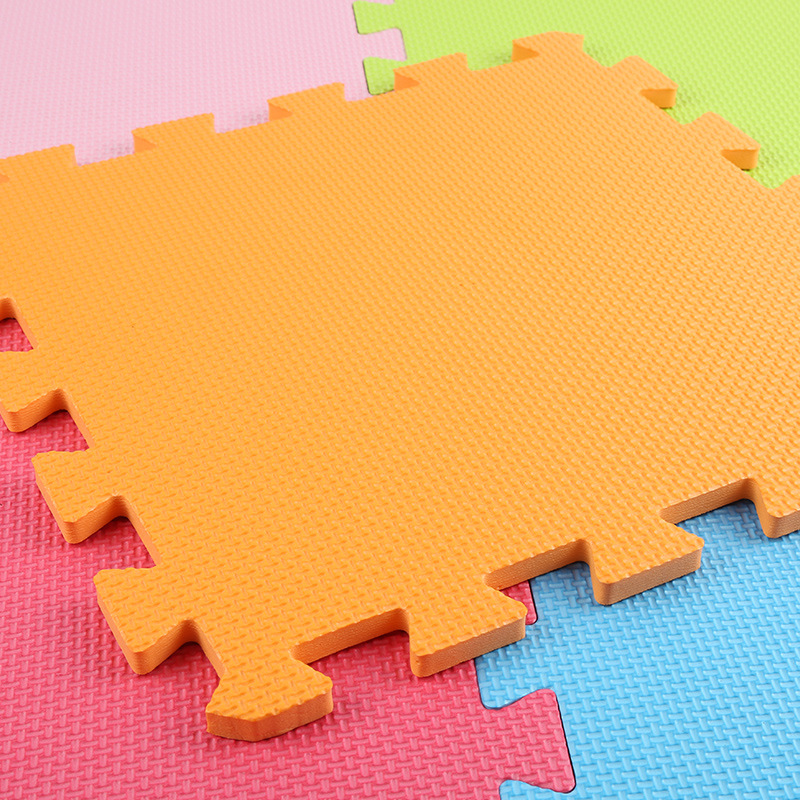 Colorful Plain Baby Crawling Mat Foam Floor Mat Splicing Household Crawling Mat Sponge Floor Mat Puzzle Tatami