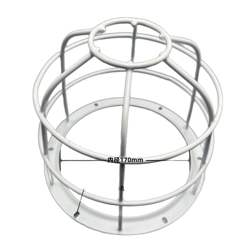 Explosion-Proof Lamp Mesh Cover Bulb Protection Protective Mesh Cover Factory Ceiling Lamp Anti-Collision Mesh Protective Cover Smoke Detector Iron Mesh Cover