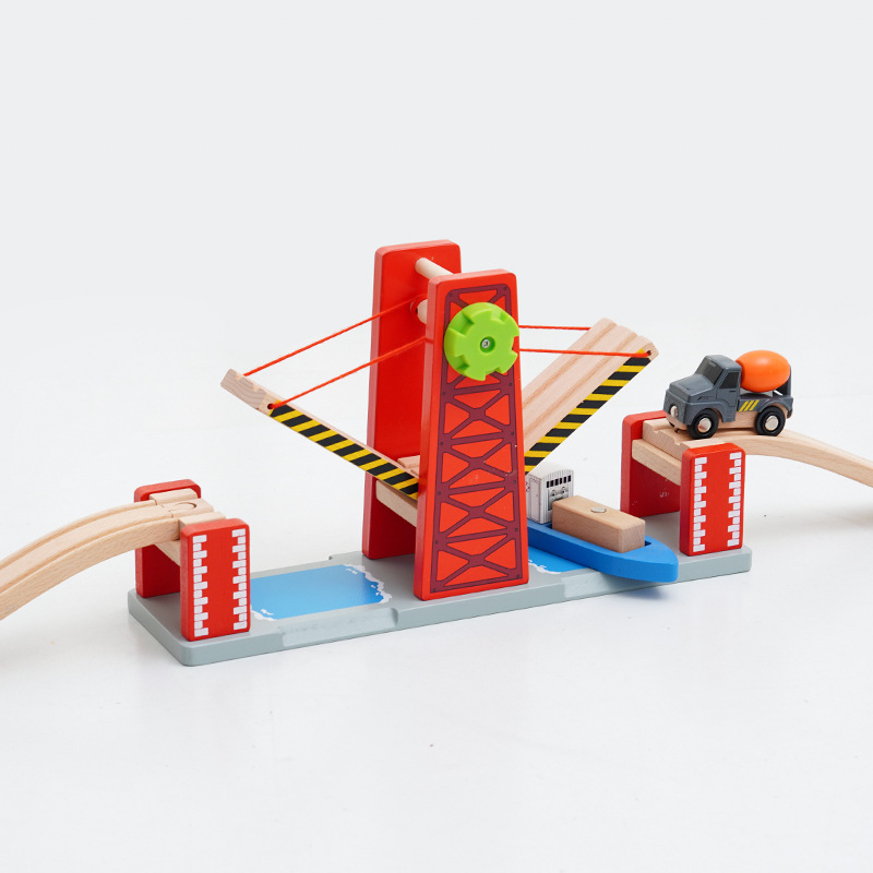 Wooden Thomas Train Bulk Track Accessories Track Bridge Series Track Scene Educational Toys