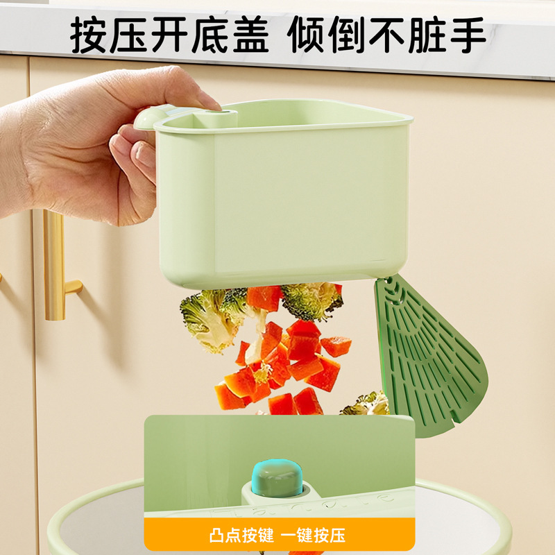 Suction Cup Press Triangle Sink Drain Basket Kitchen Sink Separation Leftover Tea Residue Filter Basket Water Filter Basket