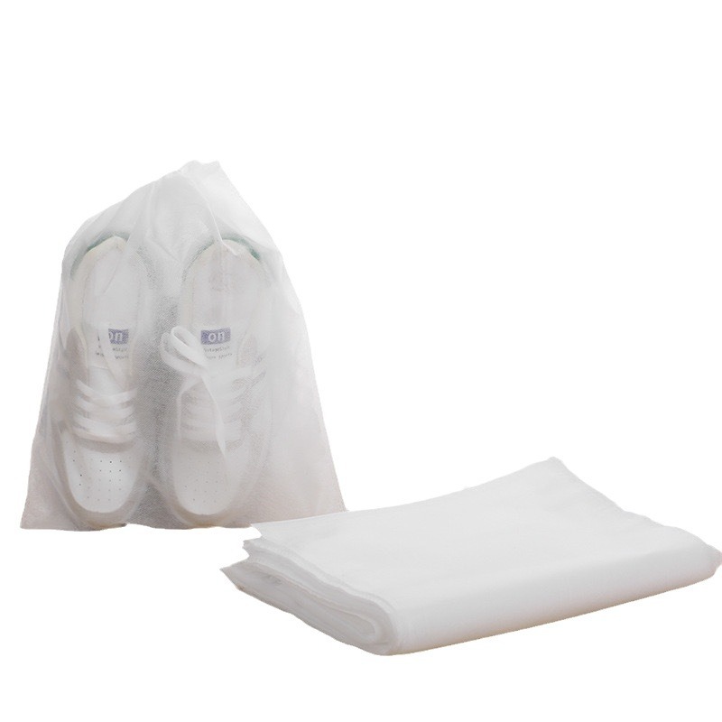 Sun Shoes Yellowing Bag Non-woven Shoe Cover Travel Storage Household Dustproof Shoe Bag Small White Shoes and Boots Drying Cover Shoe Washing Bag