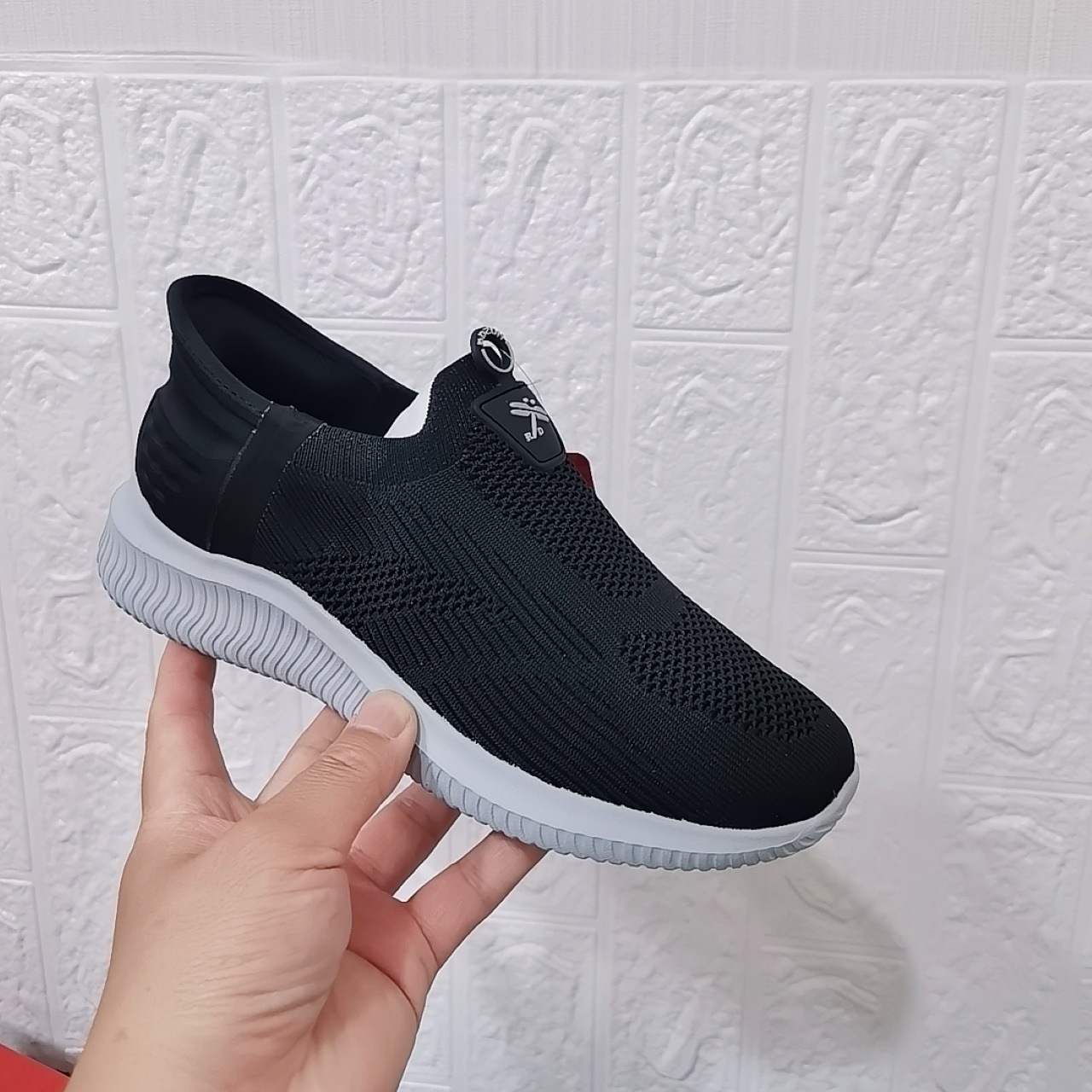 Fujian Red Q Ting Feiwei Double Mesh Men's Shoes 2025 Spring and Autumn Women's Casual Shoes New Lightweight Walking Shoes 7306