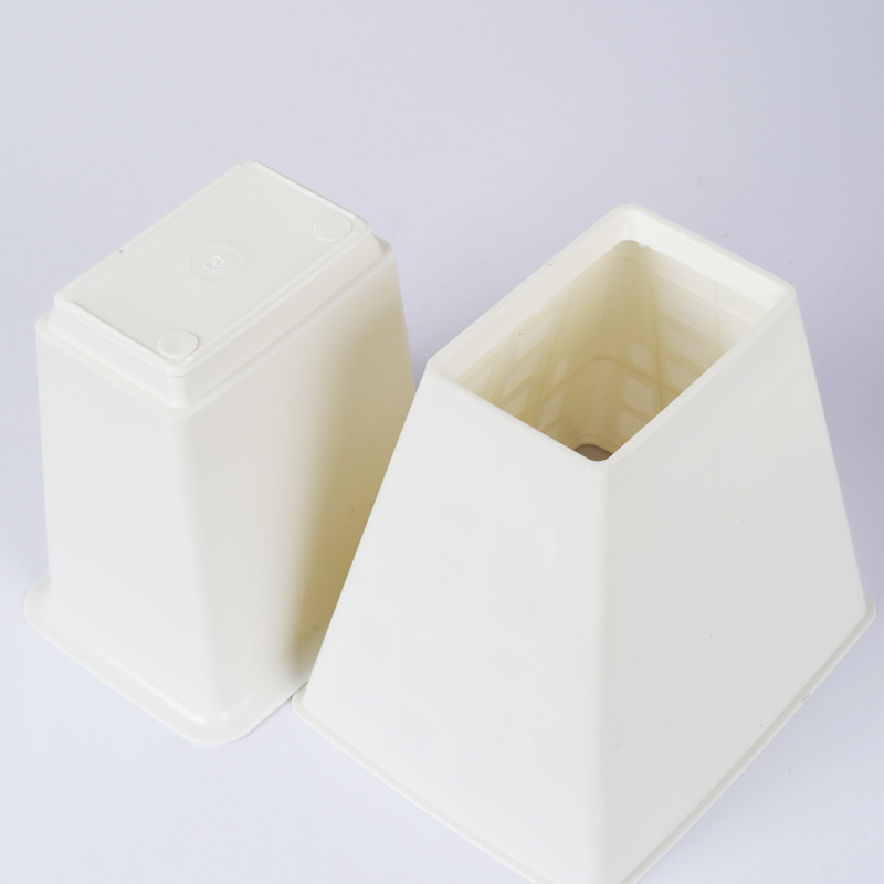 Flower Shop New Flower Wrapping Tool Square Plastic Tube Plastic Liner Base Flower Shop Mini Packaging Material Shell