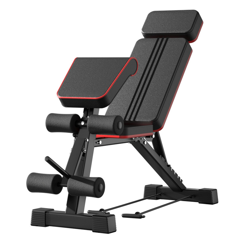 Yidekang Dumbbell Bench Home Fitness Equipment Indoor Multi-Functional Priest Flat Fitness Chair Bench Press Bench Dumbbell Bench