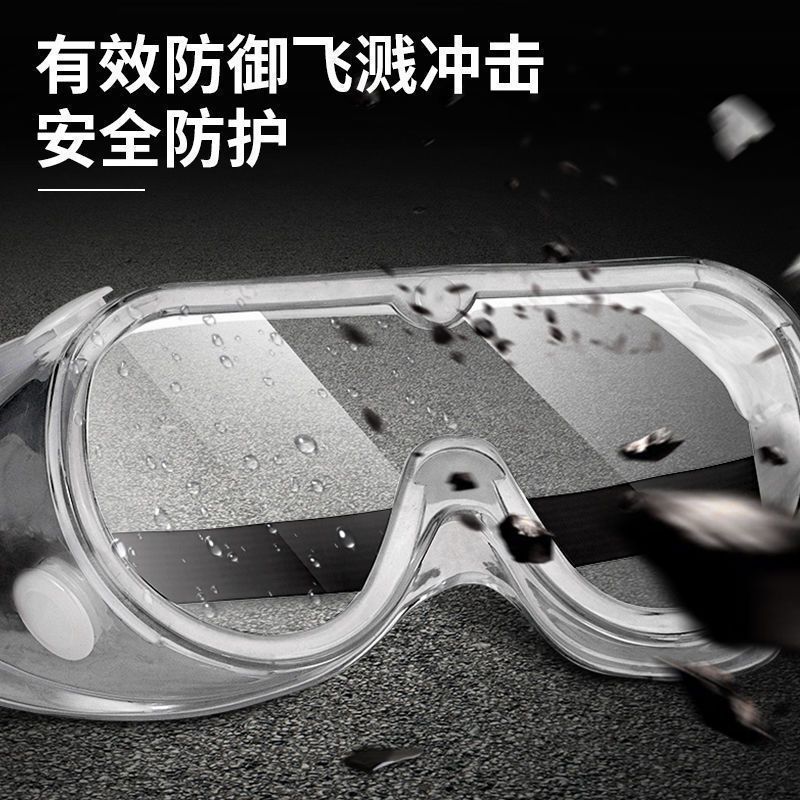 Medical Goggles, Anti-Droplet, Dust-Proof and Epidemic-Proof, Multi-Functional Protective Glasses, Fully Enclosed Isolation Eye Mask Manufacturer Wholesale