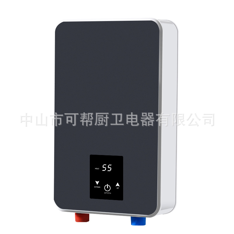 Electric Water Heater with Stepless Frequency Conversion and Constant Temperature, 3500-5500W, English Version, Southeast Asian Market, Instant Heating Shower