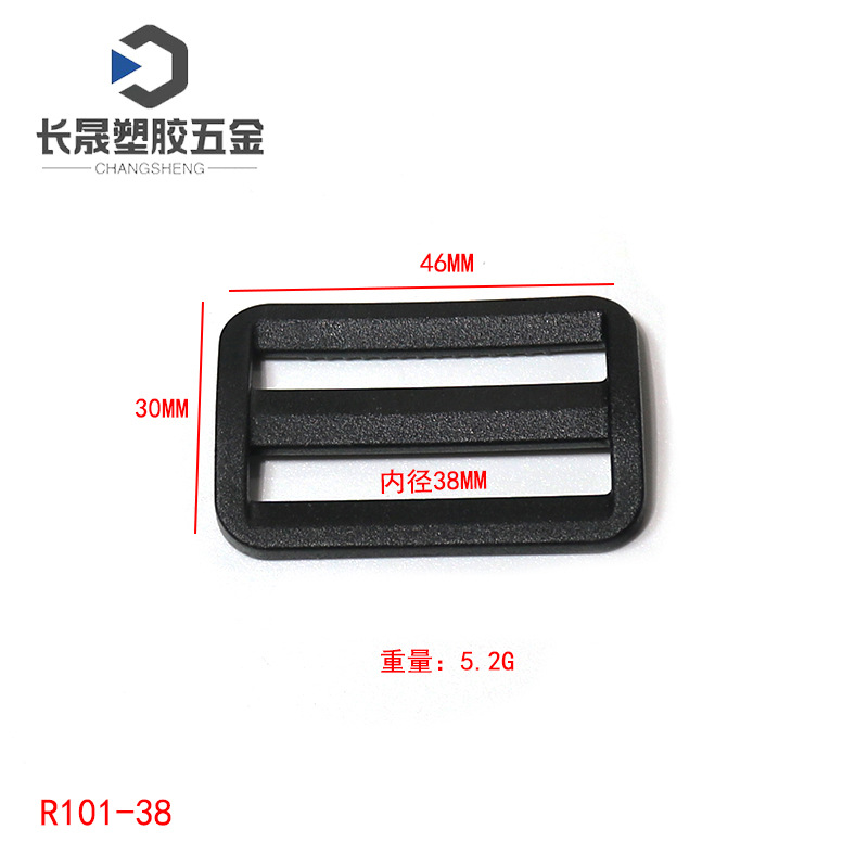 High Quality Luggage Japanese Buckle Three Buckle Plastic POM Black and White Color Backpack with Adjustable Buckle Two Buckle Plastic Buckle