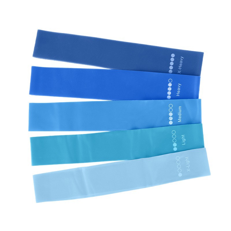 Elastic Band Resistance Band Yoga Arm Lift Ring Circular Training Fitness Exercise Outdoor Indoor Resistance Band Mini