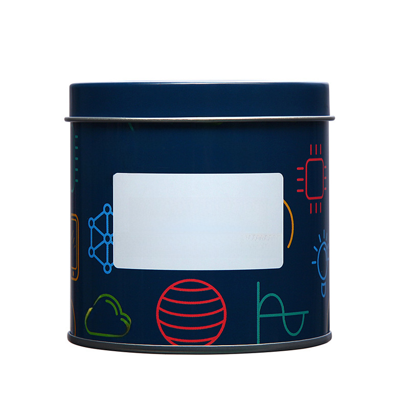 Cool Baoshi original iron box round watch box