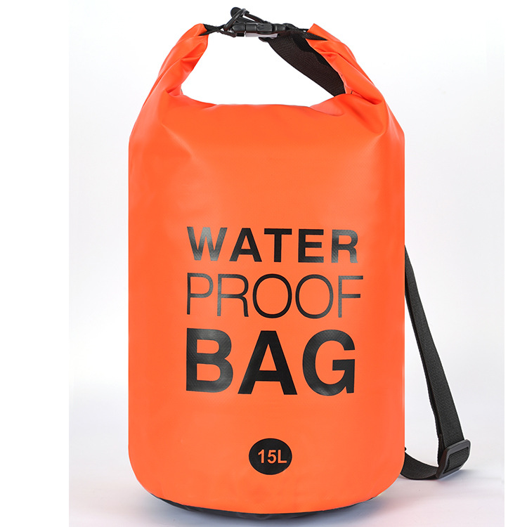 Outdoor Water-Resistant and Waterproof Rafting and River-Tracing Beach Backpack, Swimsuit, Clothing, and Phone Storage Bag with Pvc Interlayer Mesh