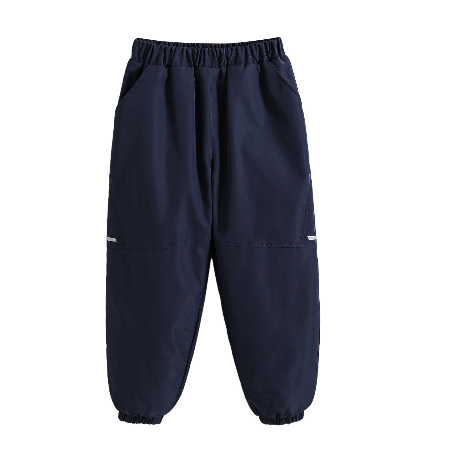 Boys' Fleece-Lined Pants 2025 New Style Softshell Pants Children's Spring Autumn Winter Simple Warm Big Kids Sports Long Pants