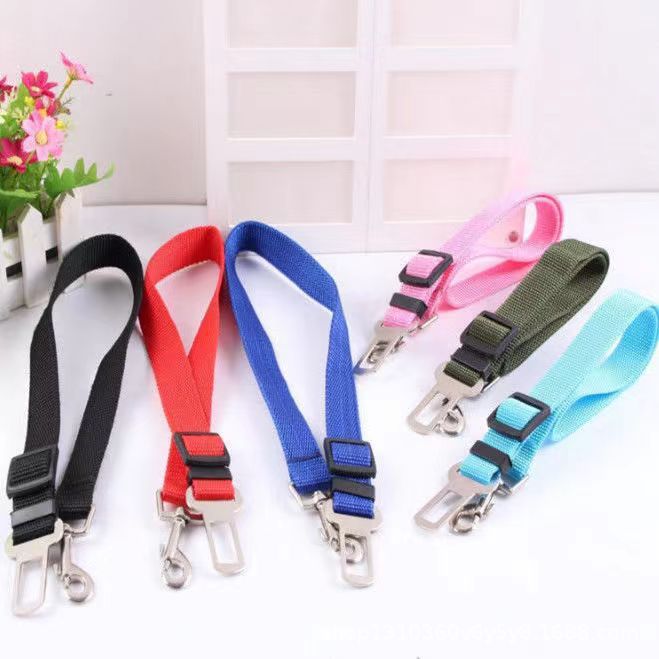 Pet products dog leash pet car safety belt adjustment car safety rope cat leash dog leash