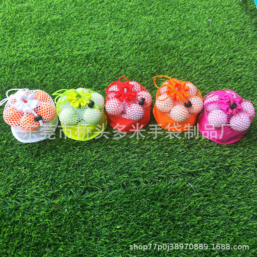 Factory spot no LOGO net bag nylon net bag storage bag can hold 12 golf ball bags