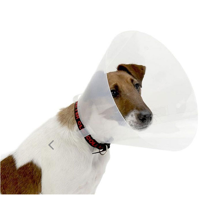 Головной убор для домашних животных Elizabeth Circle, антилизун и антиукус для собак и кошек, стерилизационный капюшон, мягкий воротник для больших собак