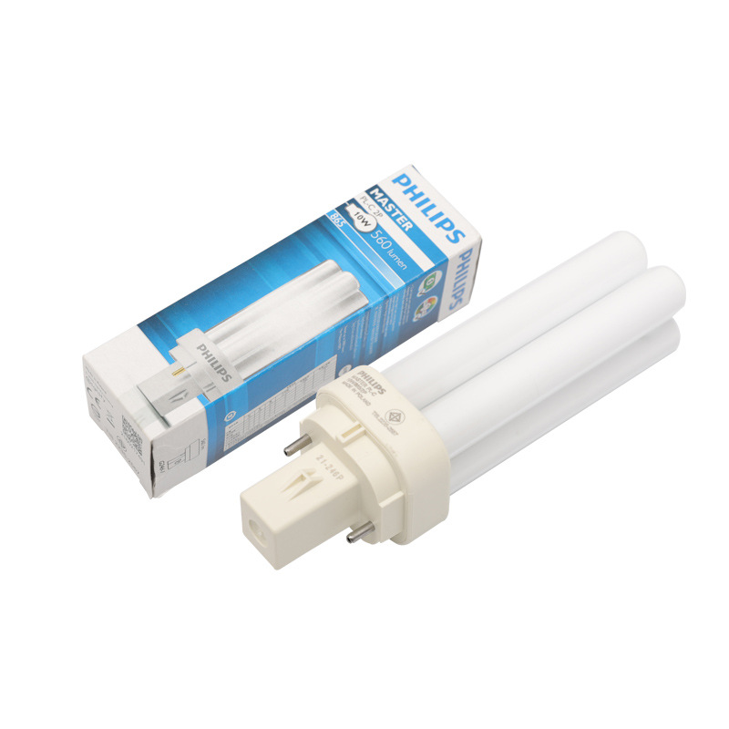 Philips PLC2P4P plug lamp downlight PL-C socket tricolor PLC cannula 10W 13W 18WPLC